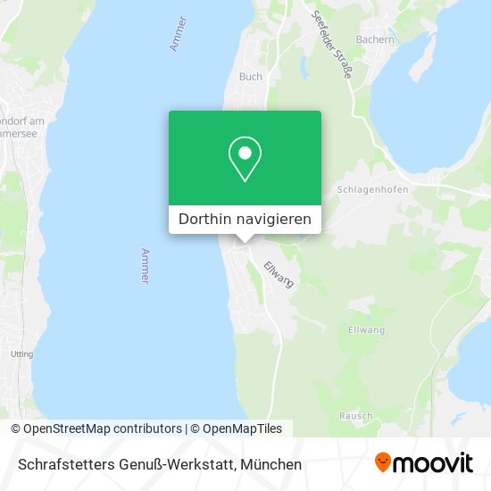 Schrafstetters Genuß-Werkstatt Karte