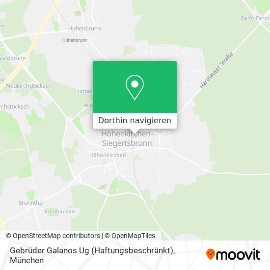 Gebrüder Galanos Ug (Haftungsbeschränkt) Karte