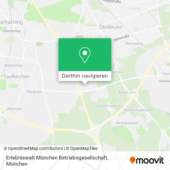 Erlebniswelt München Betriebsgesellschaft Karte
