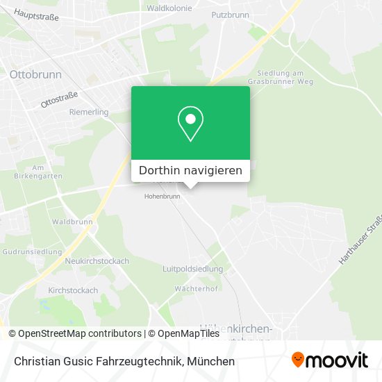 Christian Gusic Fahrzeugtechnik Karte
