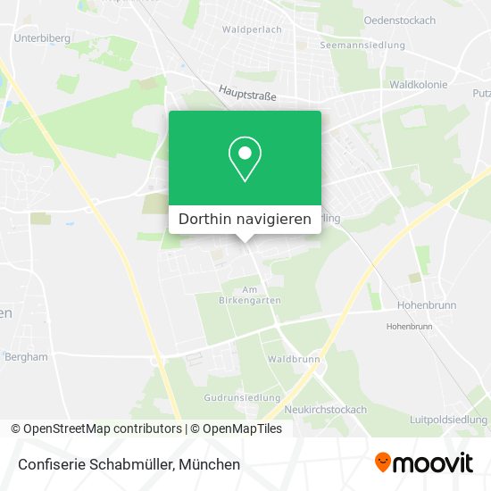 Confiserie Schabmüller Karte