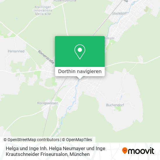 Helga und Inge Inh. Helga Neumayer und Inge Krautschneider Friseursalon Karte