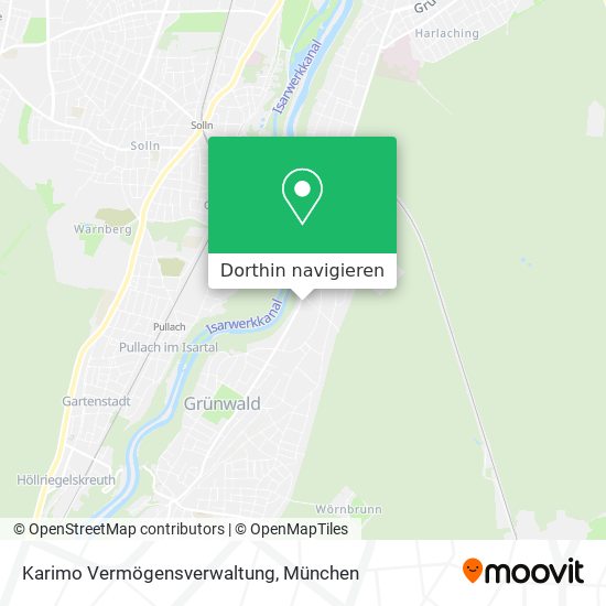 Karimo Vermögensverwaltung Karte