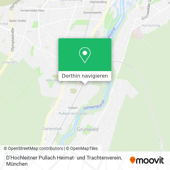 D'Hochleitner Pullach Heimat- und Trachtenverein Karte