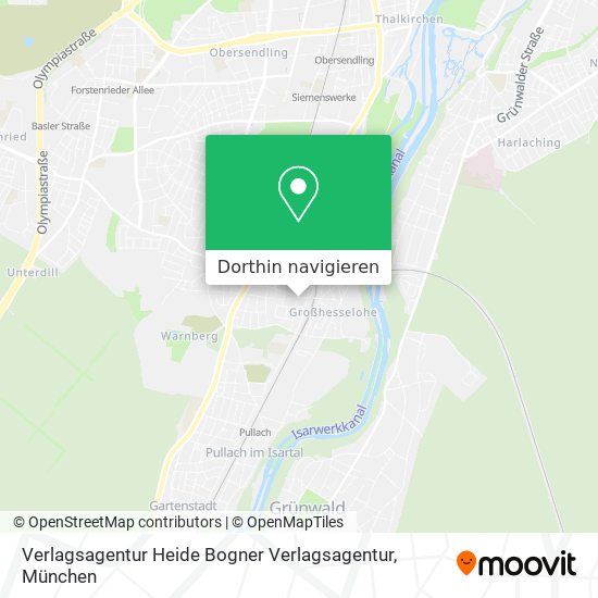 Verlagsagentur Heide Bogner Verlagsagentur Karte