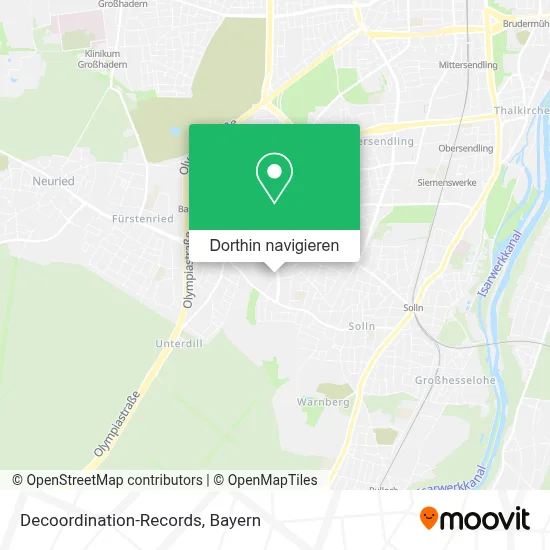 Decoordination-Records Karte