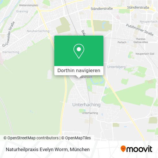 Naturheilpraxis Evelyn Worm Karte