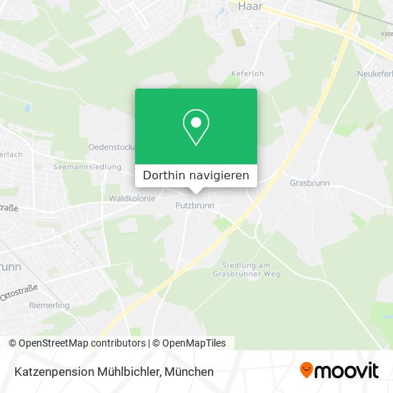Katzenpension Mühlbichler Karte