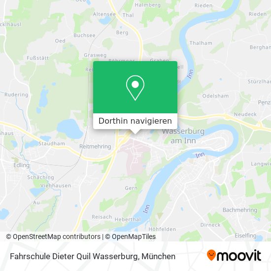 Fahrschule Dieter Quil Wasserburg Karte