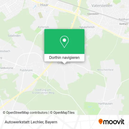 Autowerkstatt Lechler Karte