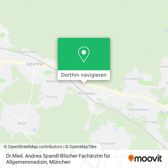 Dr.Med. Andrea Spandl-Blücher Fachärztin für Allgemeinmedizin Karte