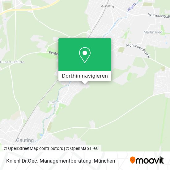 Kniehl Dr.Oec. Managementberatung Karte