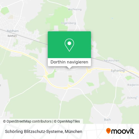 Schörling Blitzschutz-Systeme Karte