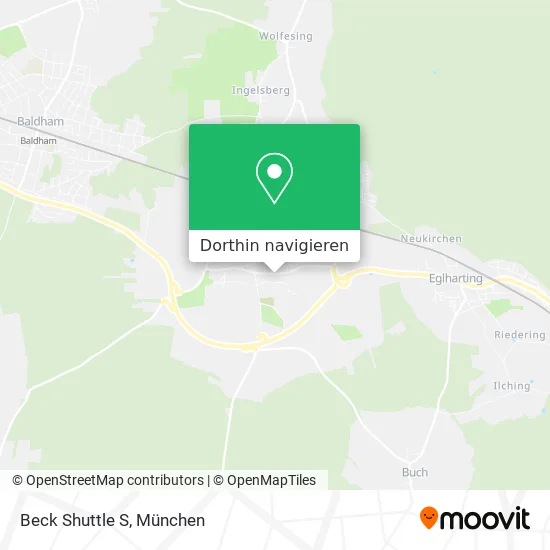 Beck Shuttle S Karte