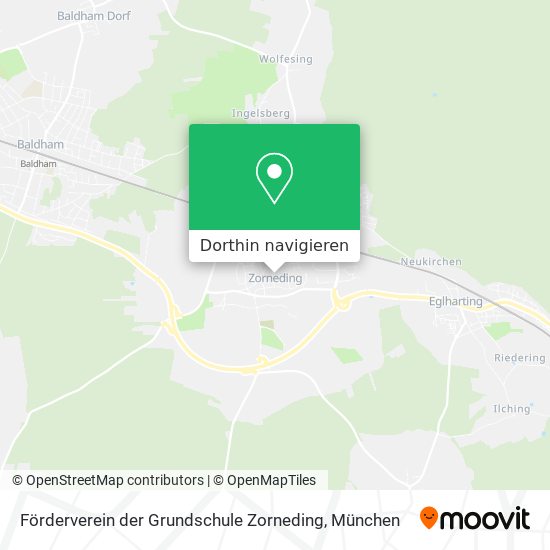 Förderverein der Grundschule Zorneding Karte