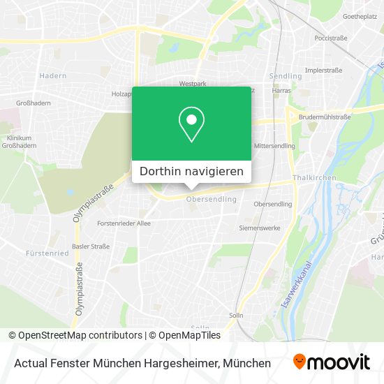 Actual Fenster München Hargesheimer Karte