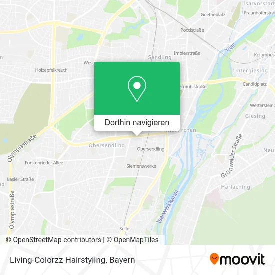 Living-Colorzz Hairstyling Karte