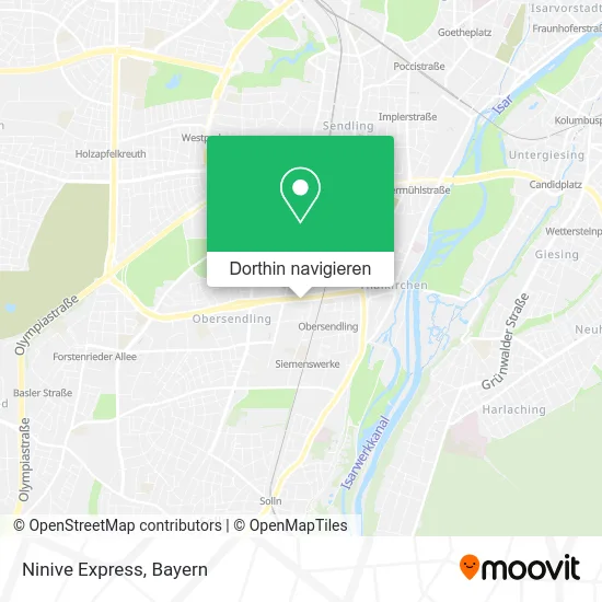 Ninive Express Karte