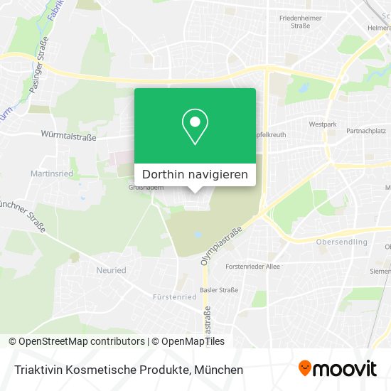 Triaktivin Kosmetische Produkte Karte