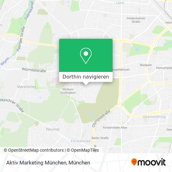 Aktiv Marketing München Karte