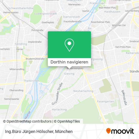 Ing.Büro Jürgen Hölscher Karte
