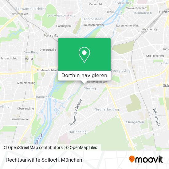 Rechtsanwälte Solloch Karte