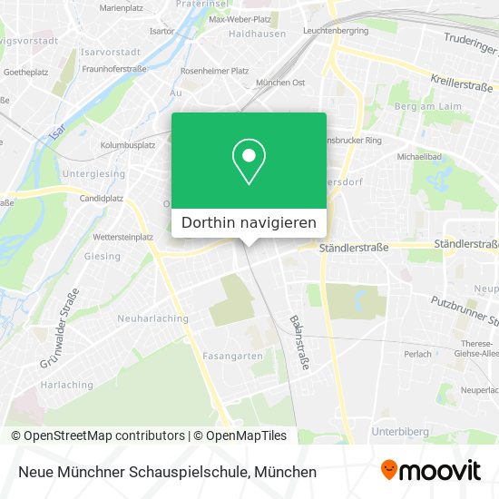 Neue Münchner Schauspielschule Karte