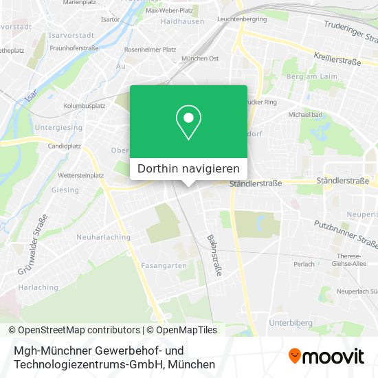 Mgh-Münchner Gewerbehof- und Technologiezentrums-GmbH Karte