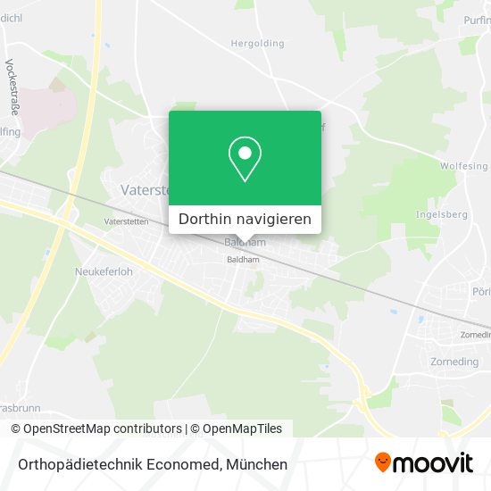 Orthopädietechnik Economed Karte