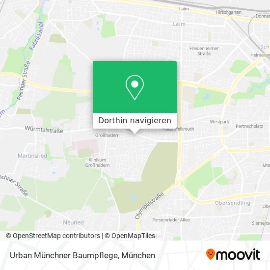 Urban Münchner Baumpflege Karte