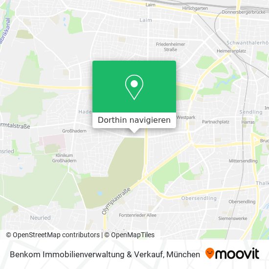 Benkom Immobilienverwaltung & Verkauf Karte