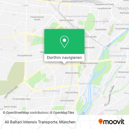 Ali Baltaci Intensiv Transporte Karte