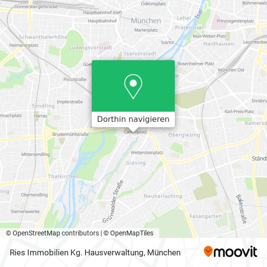 Ries Immobilien Kg. Hausverwaltung Karte
