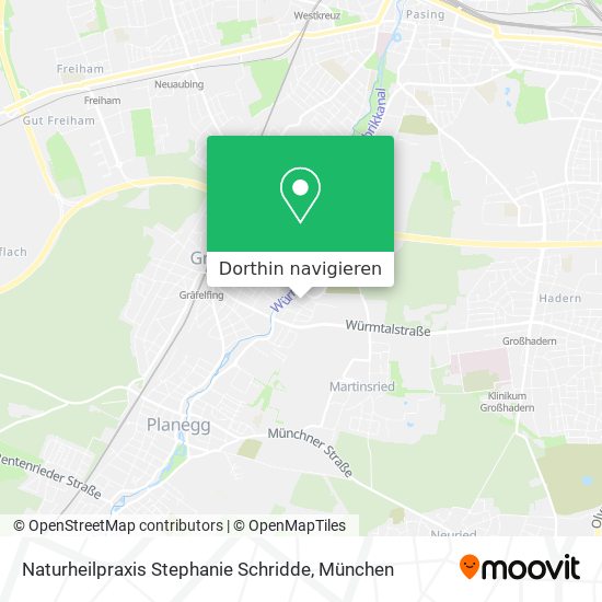 Naturheilpraxis Stephanie Schridde Karte