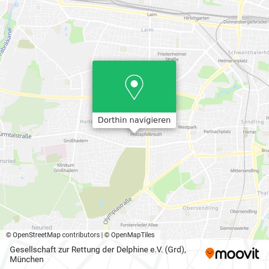 Gesellschaft zur Rettung der Delphine e.V. (Grd) Karte