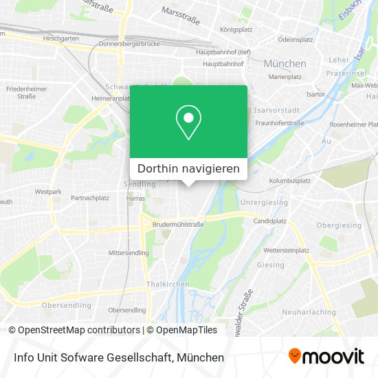 Info Unit Sofware Gesellschaft Karte