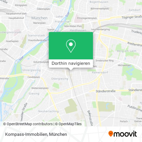 Kompass-Immobilien Karte