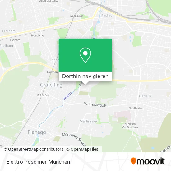 Elektro Poschner Karte