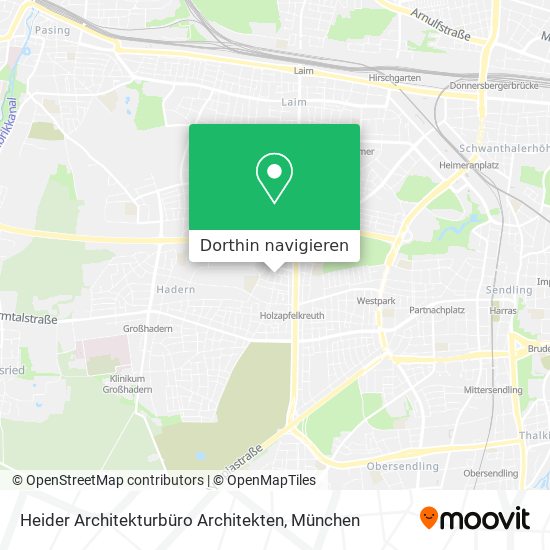 Heider Architekturbüro Architekten Karte