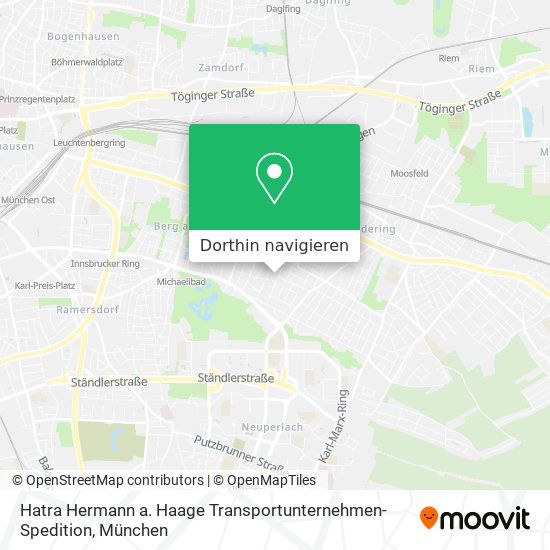 Hatra Hermann a. Haage Transportunternehmen-Spedition Karte