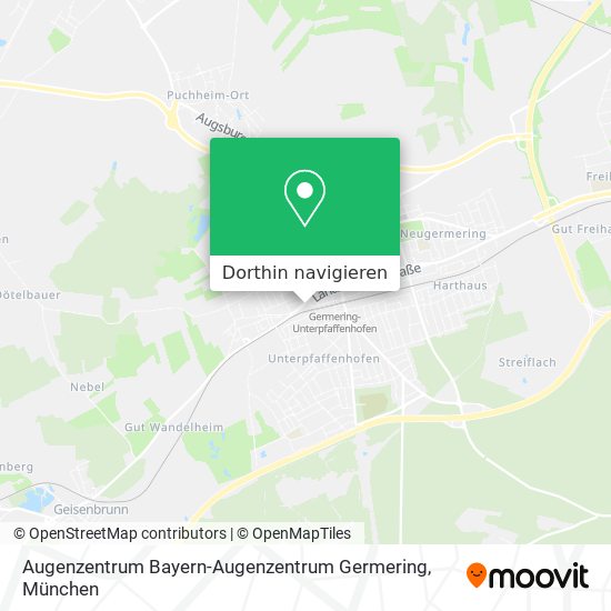 Augenzentrum Bayern-Augenzentrum Germering Karte