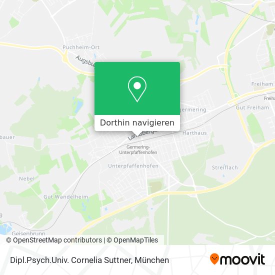 Dipl.Psych.Univ. Cornelia Suttner Karte