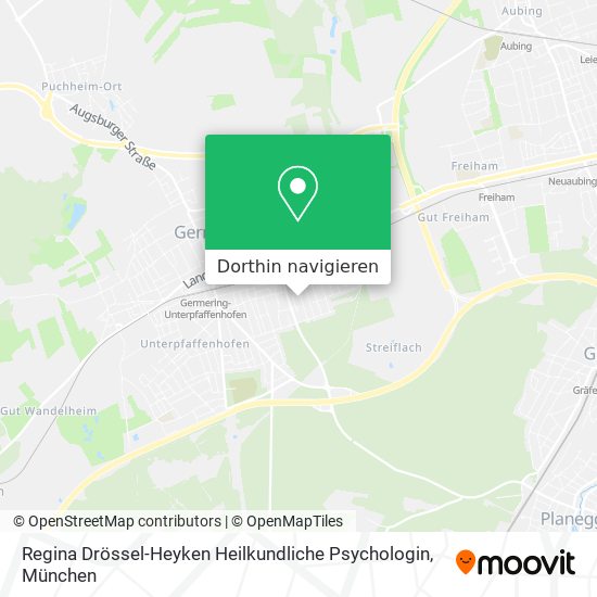 Regina Drössel-Heyken Heilkundliche Psychologin Karte