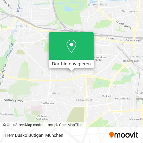 Herr Dusko Butigan Karte