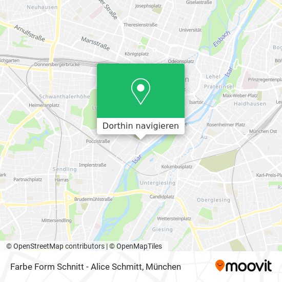 Farbe Form Schnitt - Alice Schmitt Karte