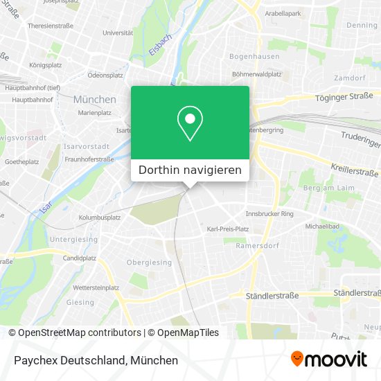 Paychex Deutschland Karte