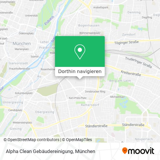 Alpha Clean Gebäudereinigung Karte