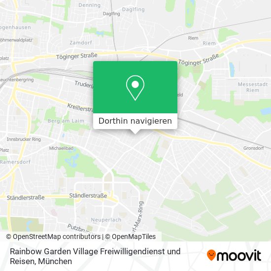 Rainbow Garden Village Freiwilligendienst und Reisen Karte