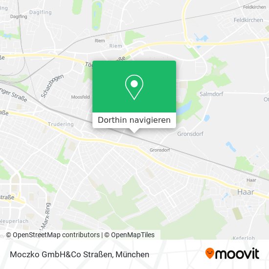 Moczko GmbH&Co Straßen Karte