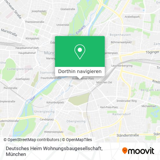 Deutsches Heim Wohnungsbaugesellschaft Karte
